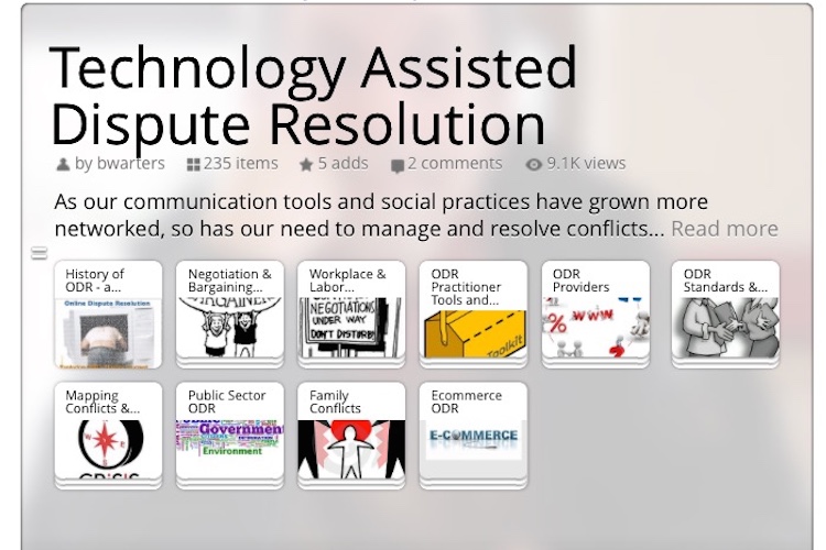 Collection of Resources related to Technology-Assisted Dispute Resolution